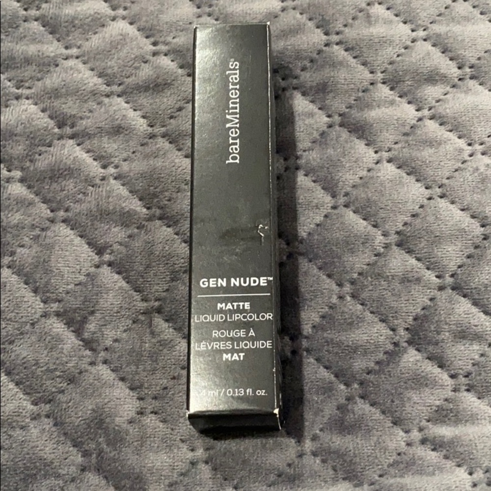BareMinerals Gen Nude Liquid Lipstick - Juju
